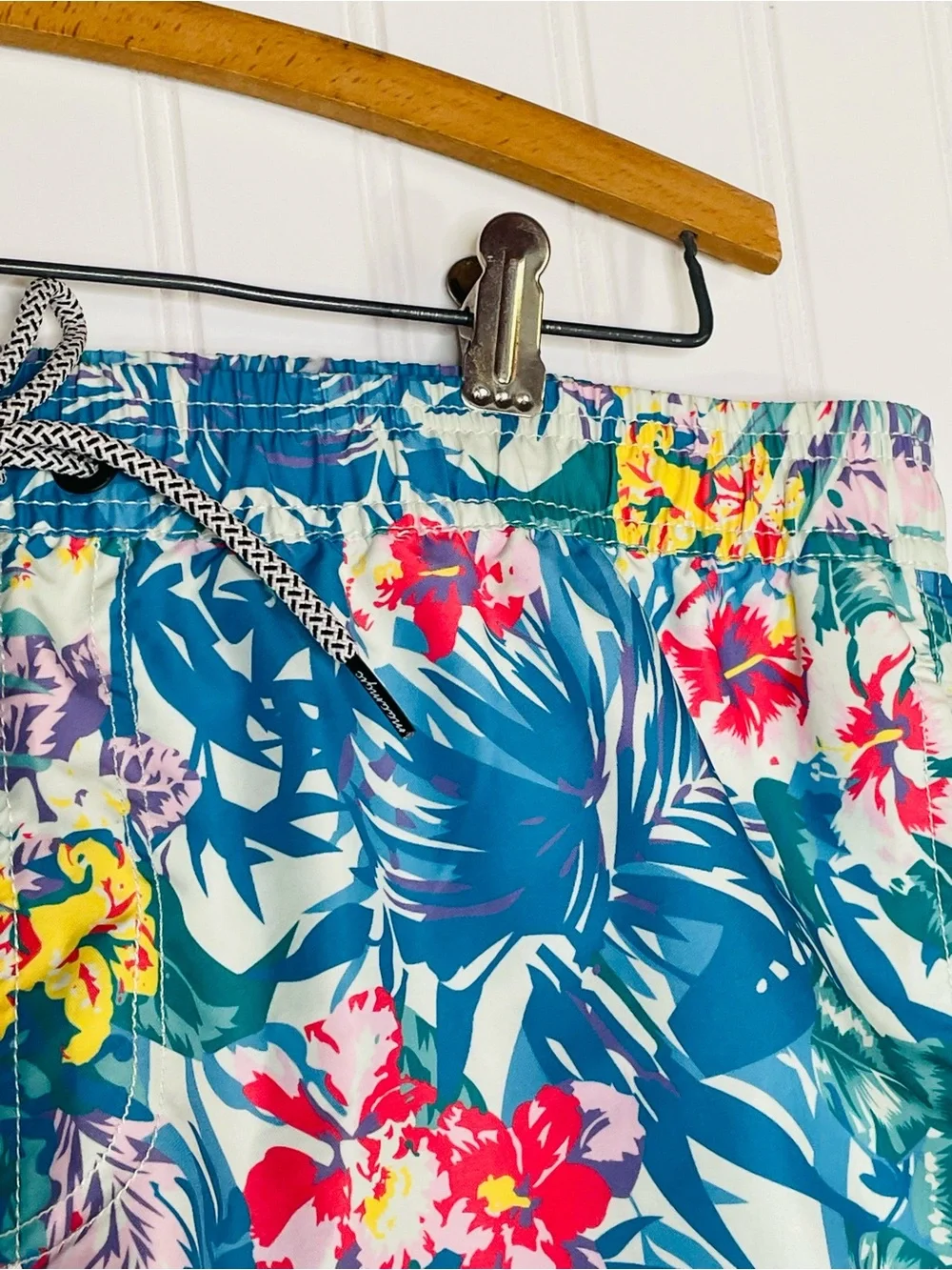 Maamgic Tropical Print Swim Trunks
